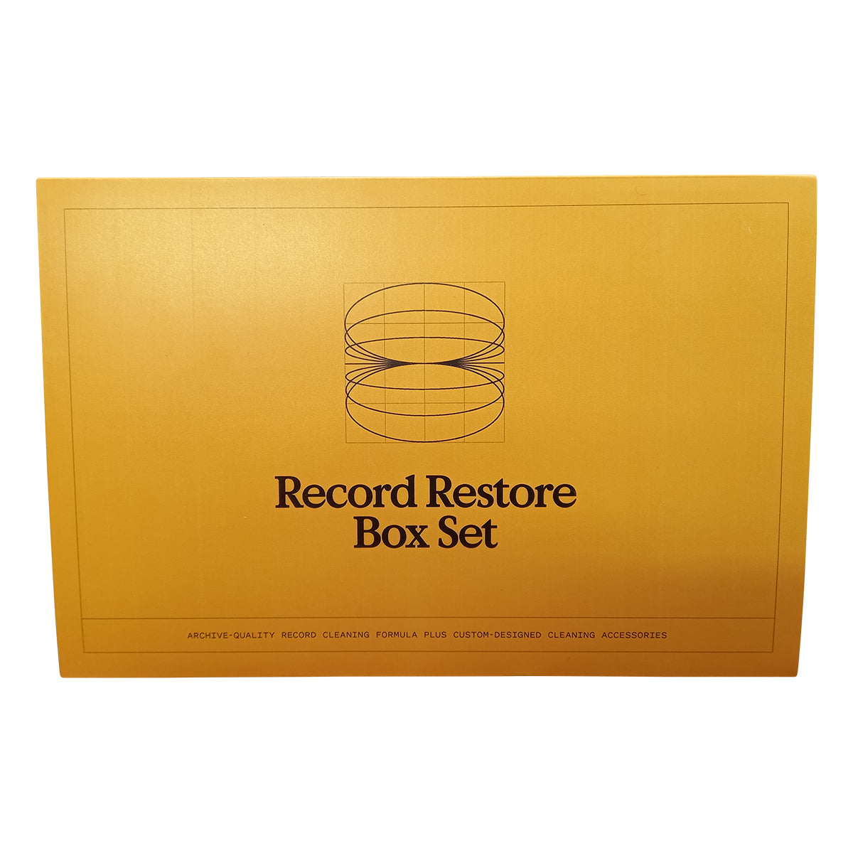 Record restore box set packaging