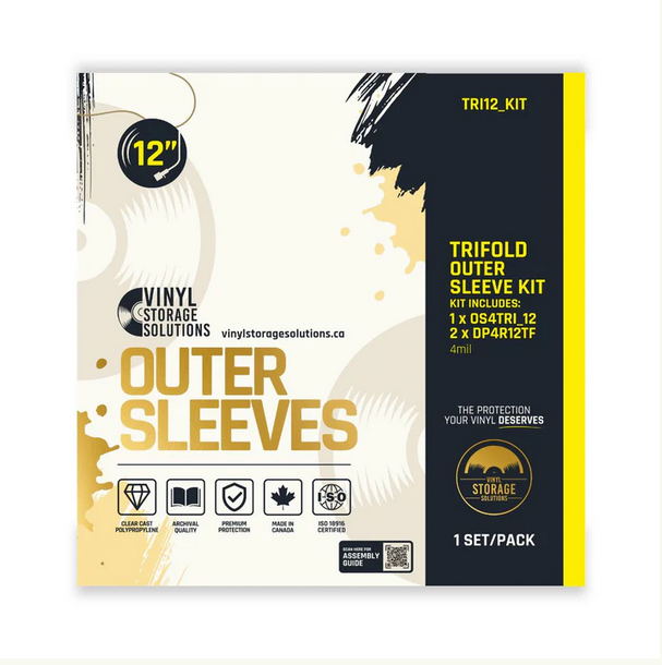 Vinyl Storage Solutions - Protective Outer Sleeves 12" - (Packs)