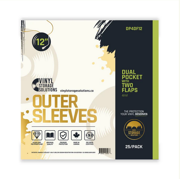 Vinyl Storage Solutions - Protective Outer Sleeves 12" - (Packs)