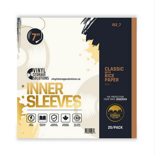 Vinyl Storage Solutions - Protective Inner Sleeves 7" - (Singles)
