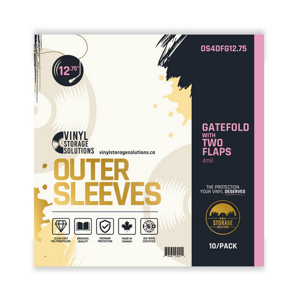 Vinyl Storage Solutions - Protective Outer Sleeves 12.75" - (Packs)