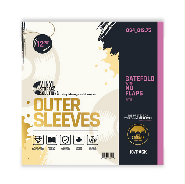 Vinyl Storage Solutions - Protective Outer Sleeves 12.75" - (Packs)