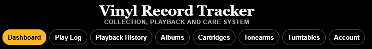 SCA Vinyl Record Tracker